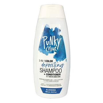 Punky Colour 3-in-1 Shampoo Bluemania 250ml | Blue Hair Care