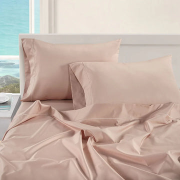1000TC Pure Egyptian Cotton Sheet Set - Sepia Rose