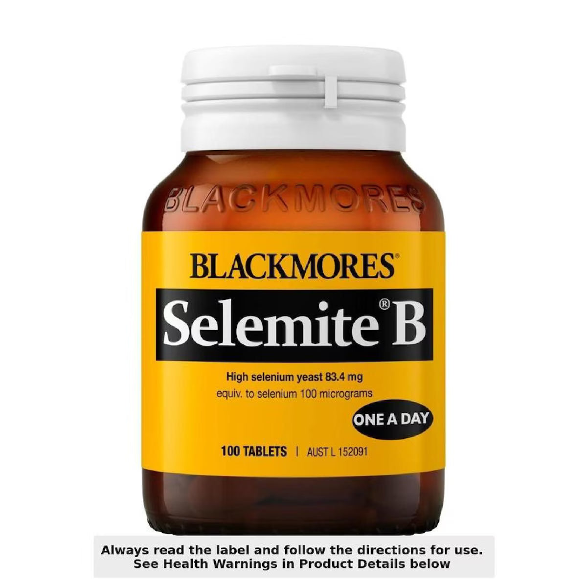 Blackmores Selemite B 100 Tablets, view 1