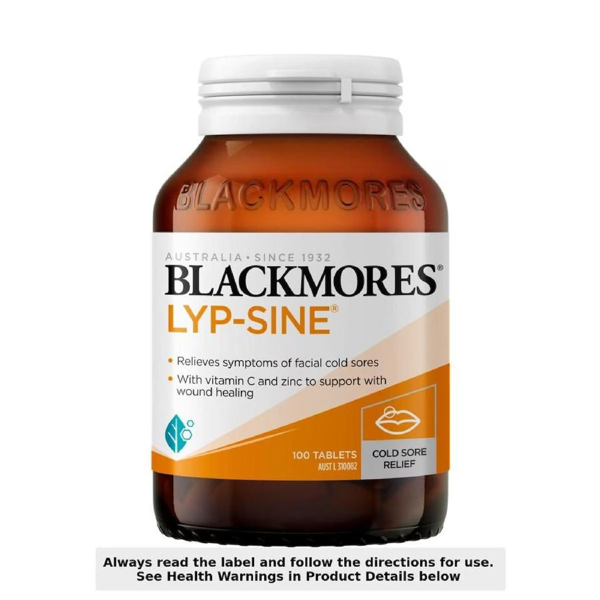 Blackmores Lyp-Sine 100 Tablets, view 1
