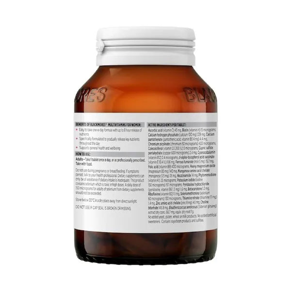 Blackmores Sustained Release Women's Multivitamin 90 Tablets, view 3