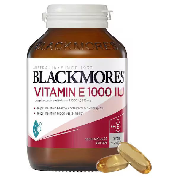 Blackmores Vitamin E 1000IU 100 Capsules, view 2