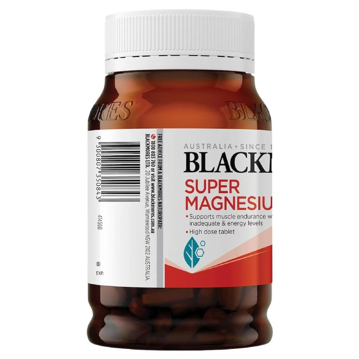 Blackmores Super Magnesium Plus 200 Tablets, view 3