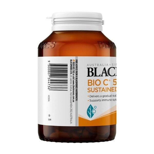 Blackmores Bio C 500mg Vitamin C Sustained Release 200 Tablets, view 3