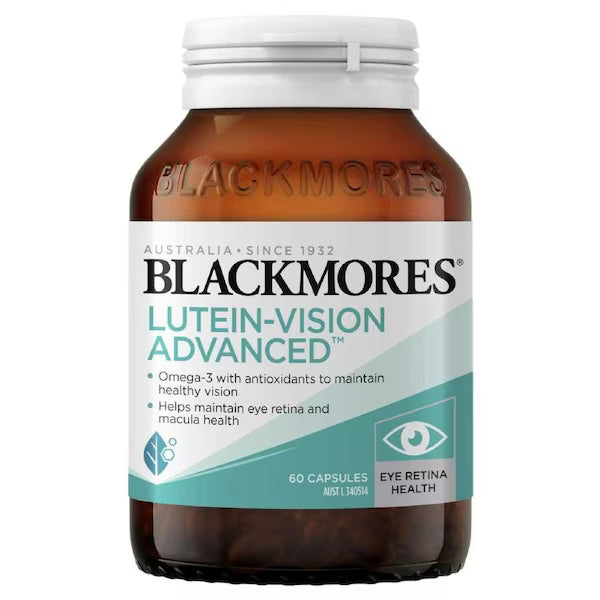 Blackmores Lutein Vision Advanced 60 Capsules, view 2