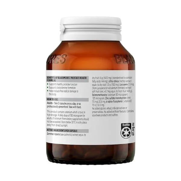 Blackmores Prostate Health Formula 60 Capsules, view 3