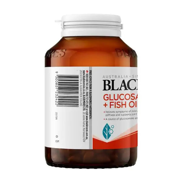 Blackmores Glucosamine + Fish Oil 90 Capsules, view 3