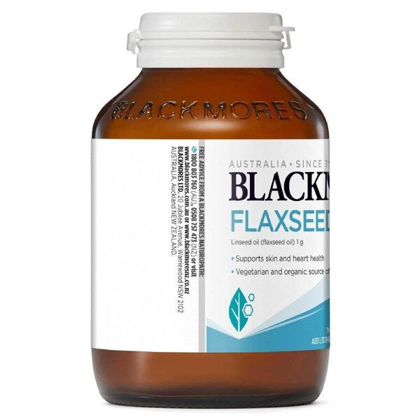 Blackmores Flaxseed Oil 100 Vege Capsules, view 5