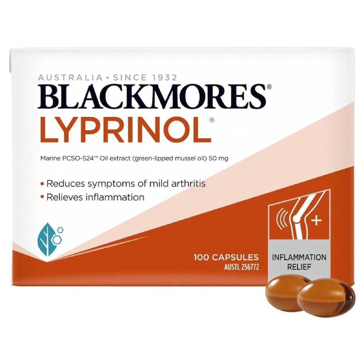 Blackmores Lyprinol 100 Capsules, view 2