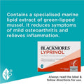 Blackmores Lyprinol 100 Capsules – premium natural anti-inflammatory supplement for joint health and mobility support