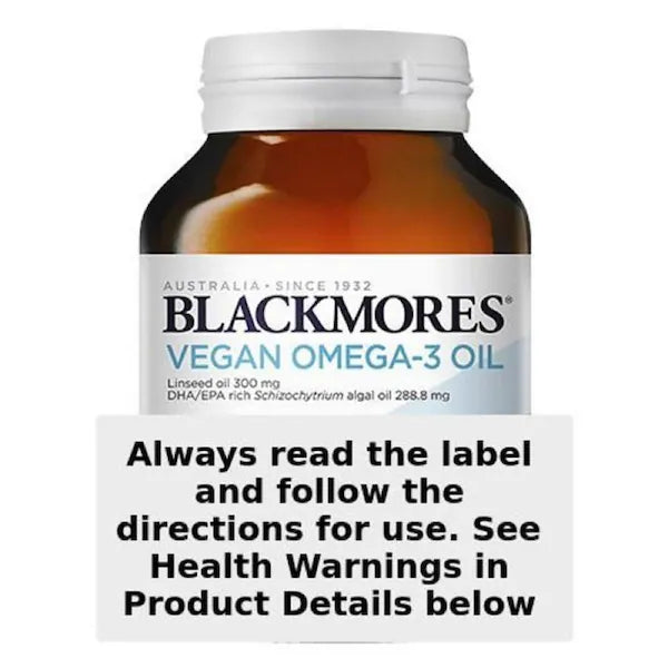Blackmores Plant Based Omega Mini 120 Capsules, view 1