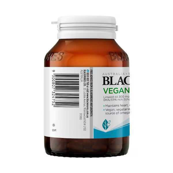 Blackmores Plant Based Omega Mini 120 Capsules, view 3