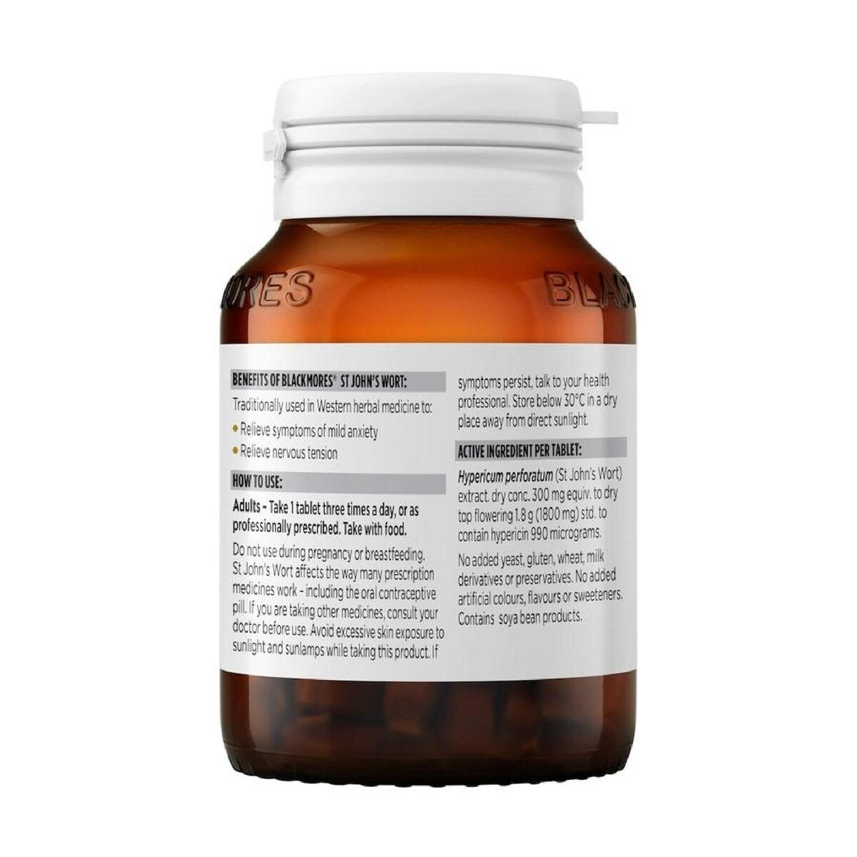 Blackmores St John's Wort 90 Tablets, view 4