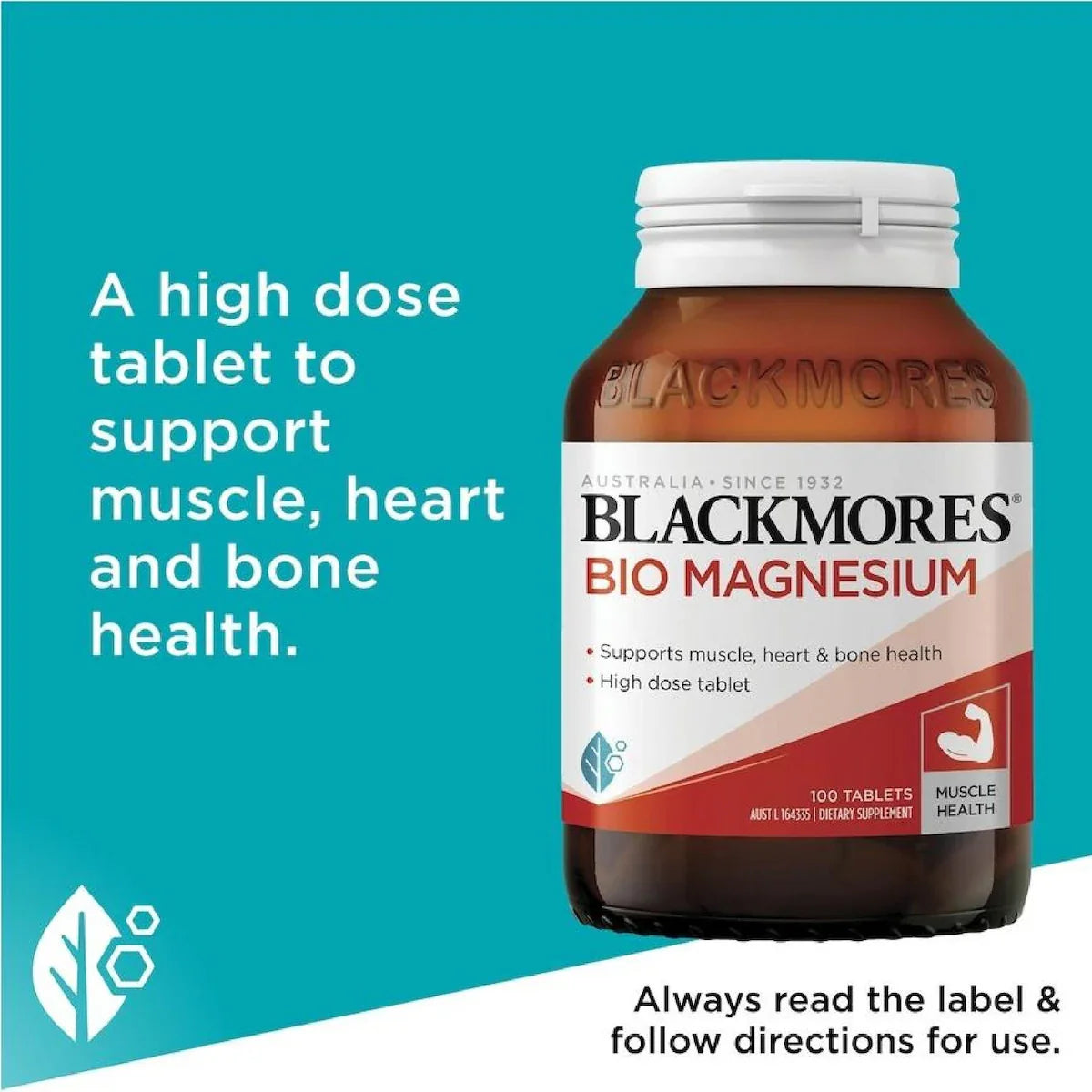 Blackmores Bio Magnesium 100 Tablets, view 5