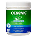 Cenovis Men's Multi+ Performance 150 Capsules bottle – premium multivitamin supplement designed to support energy, stamina, muscle function, and overall men's health.