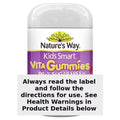 Nature’s Way Kids Smart Vita Gummies 99% Sugar Free Multivitamin Trio Flavour 150 pack bottle with colorful kids vitamins for daily health support.