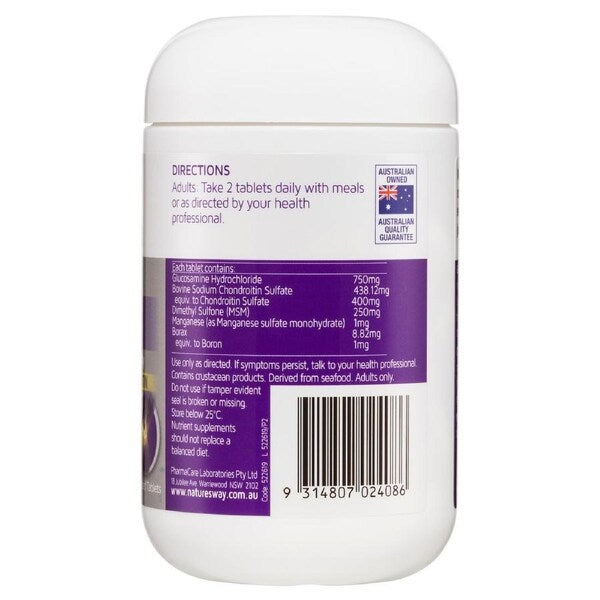 Natures Way Joint Restore Triple Action 120 Tablets, view 3