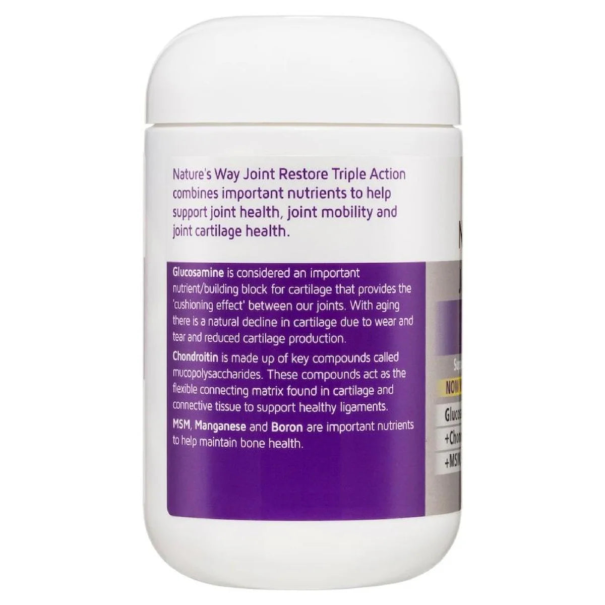 Natures Way Joint Restore Triple Action 120 Tablets, view 4