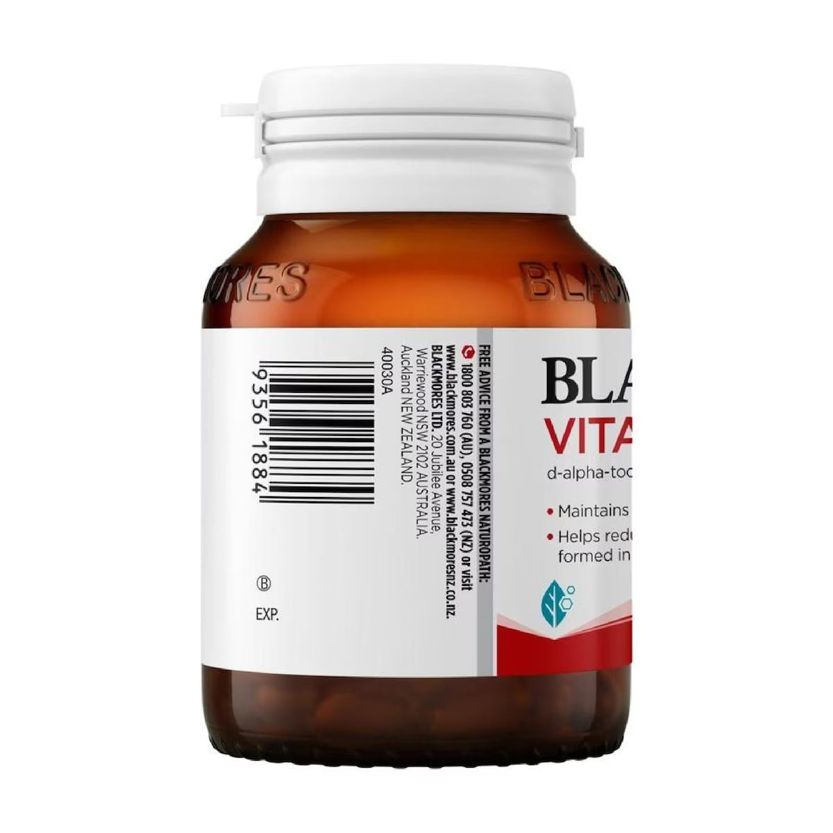 Blackmores Vitamin E 250IU 50 Capsules, view 3