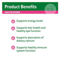 Cenovis Women's Multi+ Energy Boost 150 Capsules – daily multivitamin supplement for women supporting energy, vitality, and overall wellbeing.