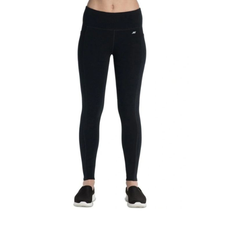 Skechers Go Walk High Waist Legging in Bold Black
