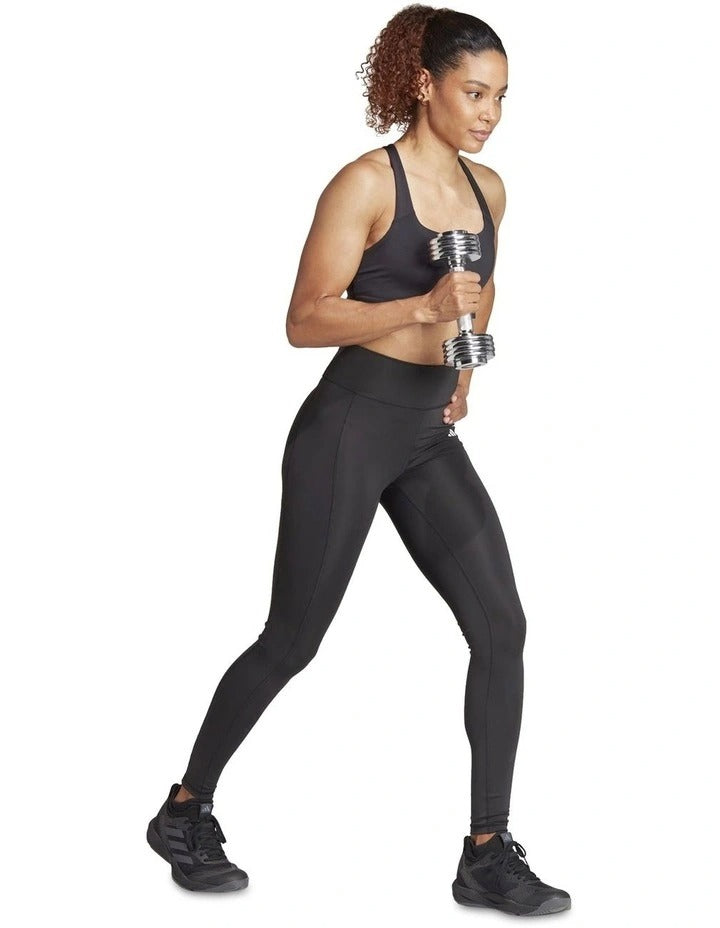 Adidas Optime Full-Length Leggings in Black