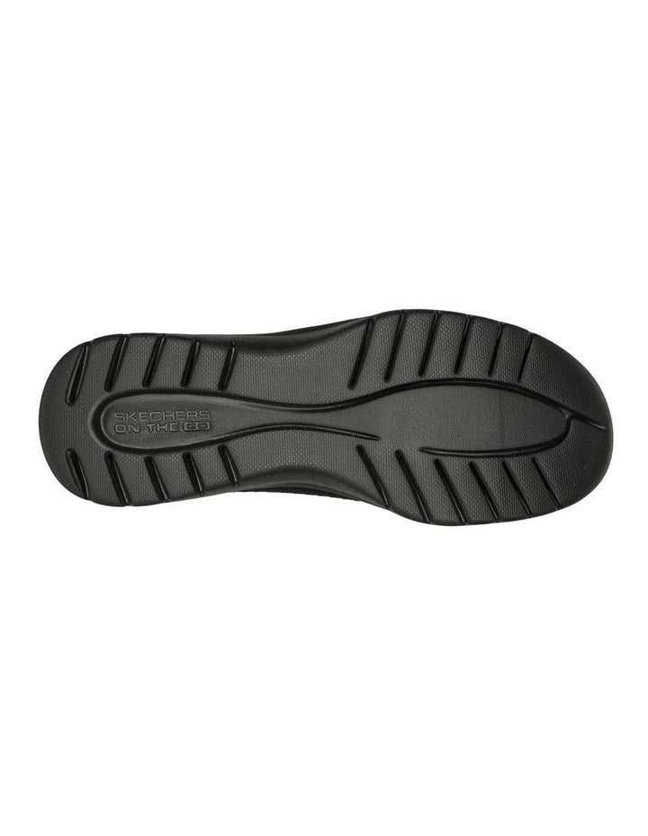 Skechers On-The-Go Flex Astonish Slip-Ins Shoes in Black - lightweight cushioned slip-on walking sneakers