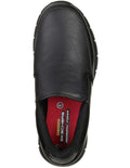 Skechers Work Relaxed Fit Nampa Annod SR Sneakers in Black - slip-resistant work shoes with cushioned comfort