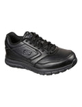 Skechers Work Relaxed Fit Nampa black slip-resistant work shoes
