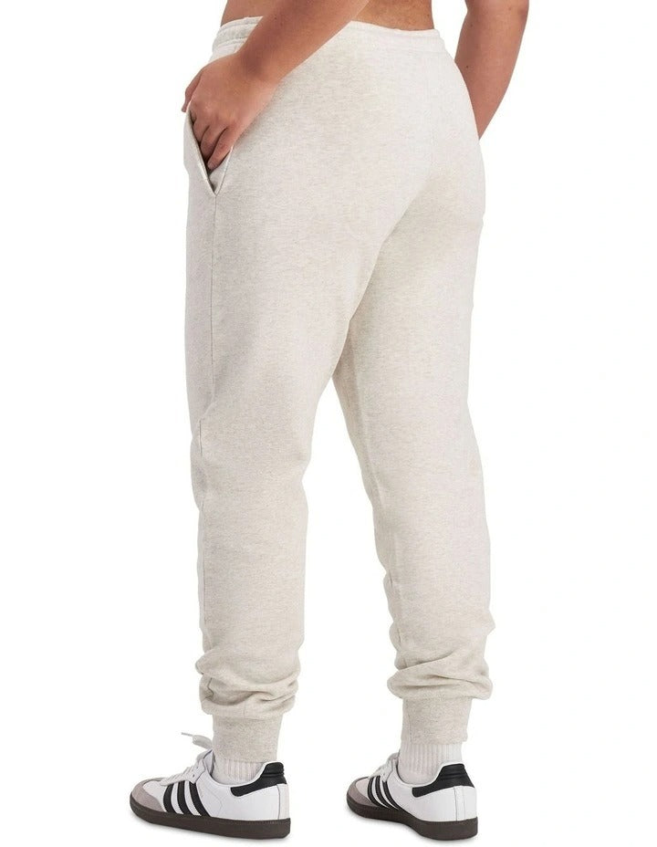 Bonds Cotton Sweats Fleece Skinny Trackie in Polar Marle, view 3