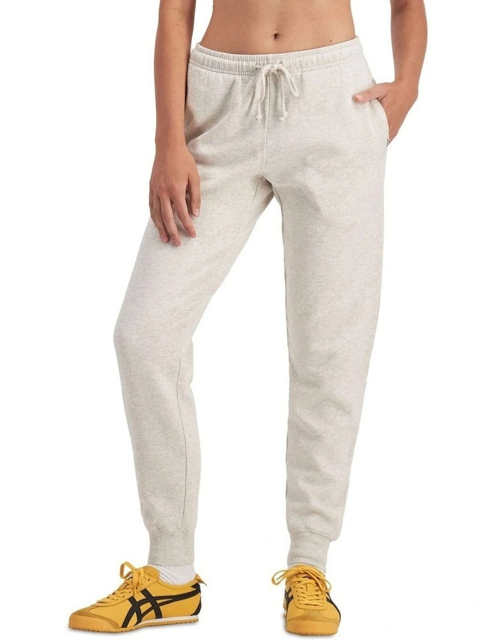 Bonds Cotton Sweats Fleece Skinny Trackie in Polar Marle, view 6