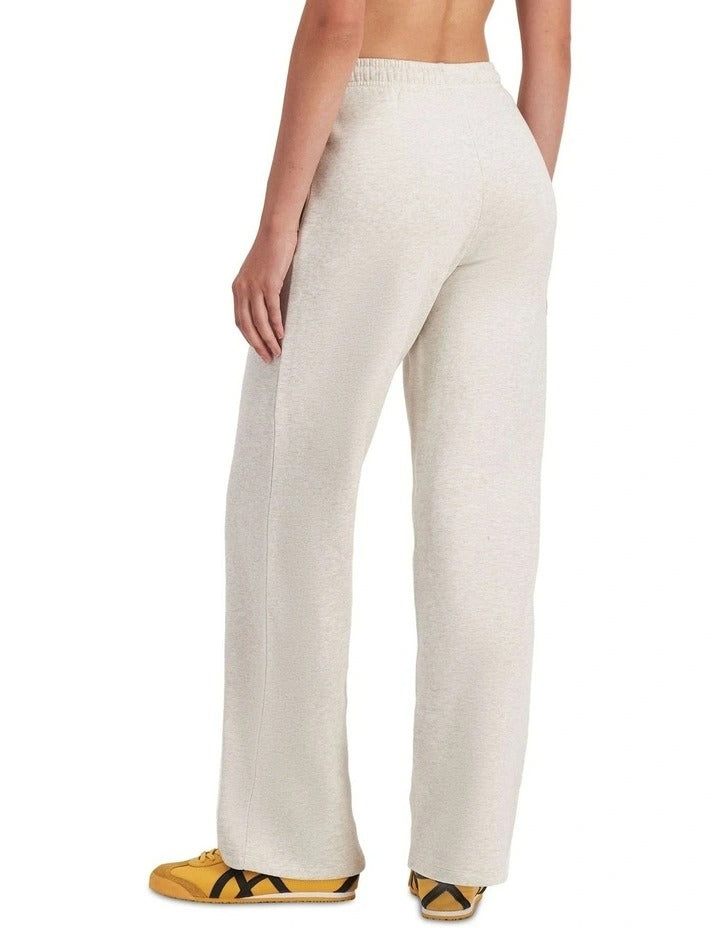 Bonds Cotton Sweats Fleece Straight Leg Trackie in Polar Marle, view 4