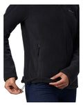Columbia Fast Trek II Fleece Jacket in Grey with zip pockets and adjustable hem.