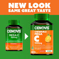 Cenovis Mega Vitamin C 1000mg Chewable Tablets 60 pack – immune support supplement for daily health and wellness