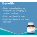 Blackmores Bio Zinc Tablets 168 Pack - Supports immune health, skin repair, and overall wellbeing with high-quality zinc formula.