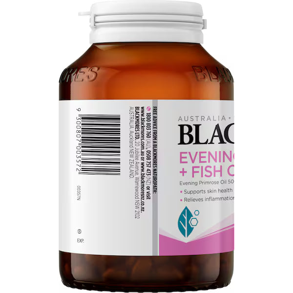 Blackmores Evening Primrose Oil + Fish Oil Capsules 100 pack, view 2