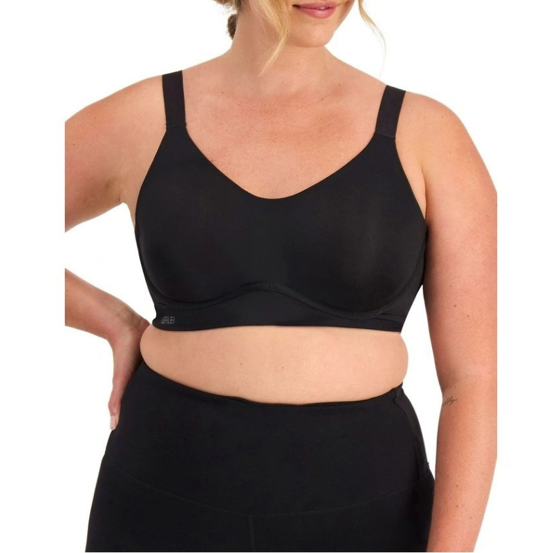 Power Non-Contour Bra Black – Front View