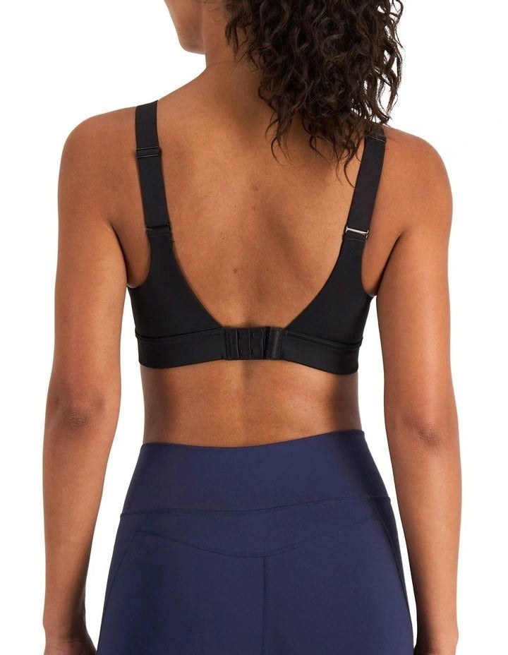 Power Non-Contour Bra Black – Front View