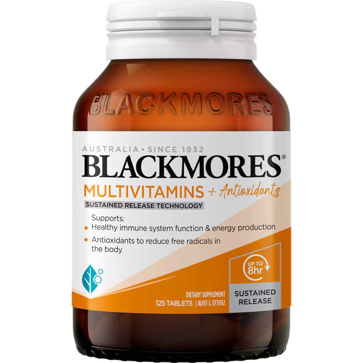 Blackmores Multivitamin + Antioxidants Sustained Release Tablets 125 pack, view 1