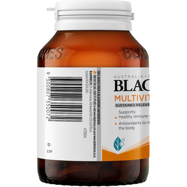 Blackmores Multivitamin + Antioxidants Sustained Release Tablets 125 pack, view 3