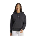 Adidas Essentials French Terry Hoodie in Black – Front View