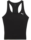 Puma Train All Day Essential 2-in-1 Women’s Tank with moisture-wicking dryCELL technology, 85% recycled polyester, 15% elastane