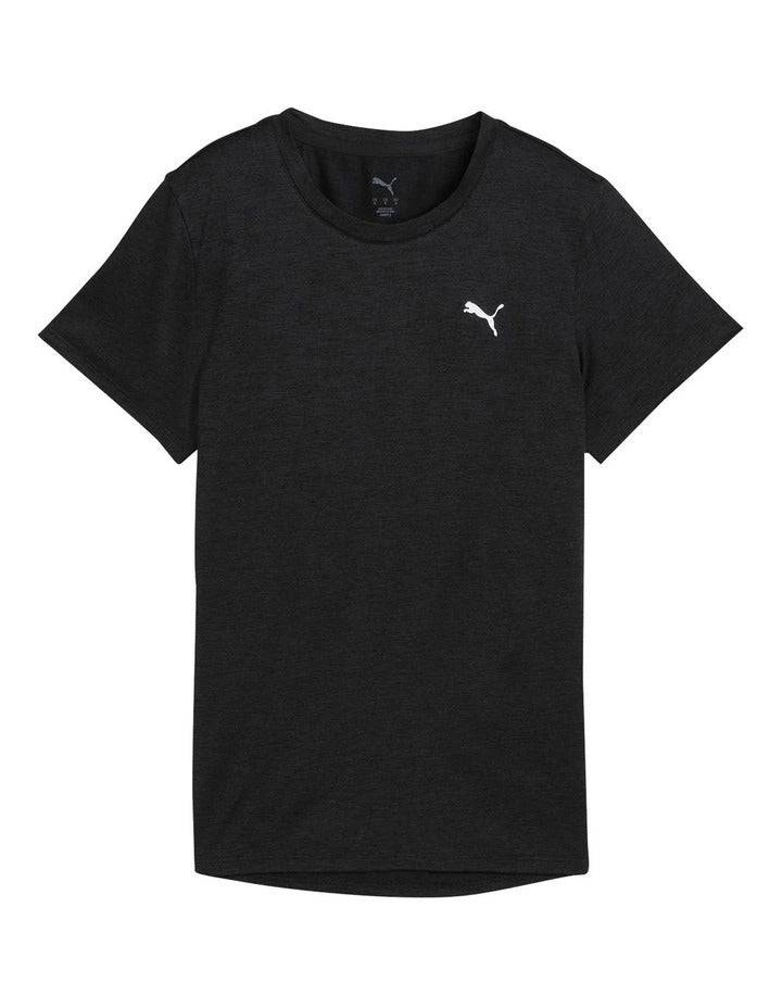 Puma Women Tad Essential Heather Tee 100% polyester training t-shirt in heather design