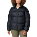 Columbia Puffect II Puffer Jacket in Black with water-resistant fabric, synthetic insulation, and zippered hand pockets