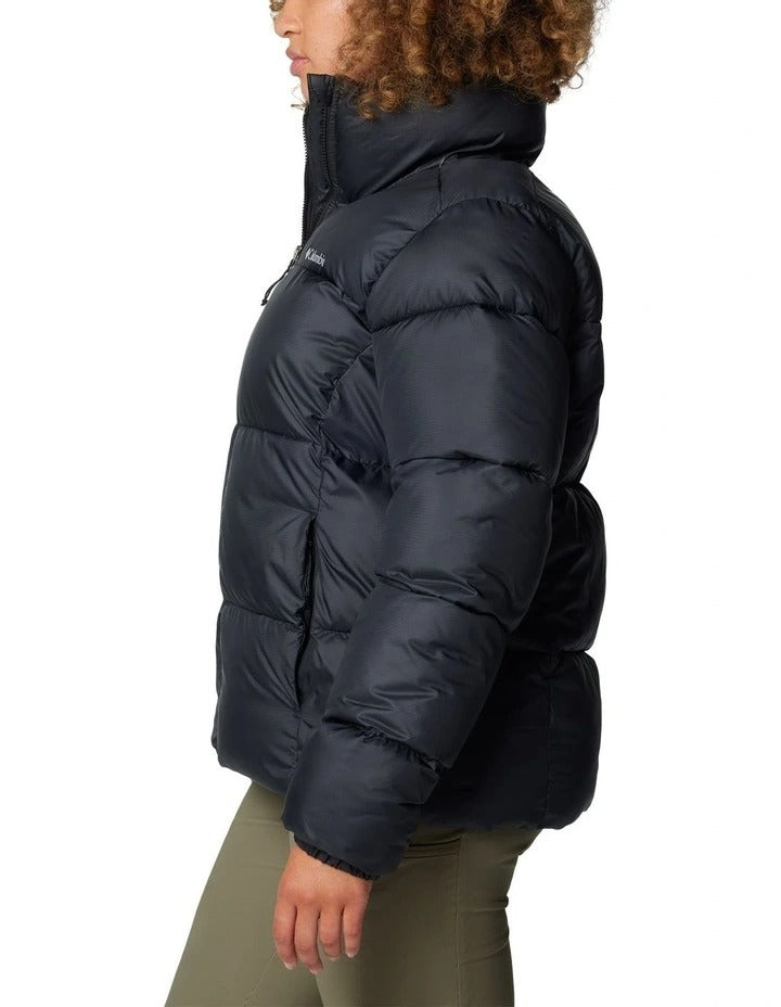 Columbia Puffect II Puffer Jacket in Black, view 3