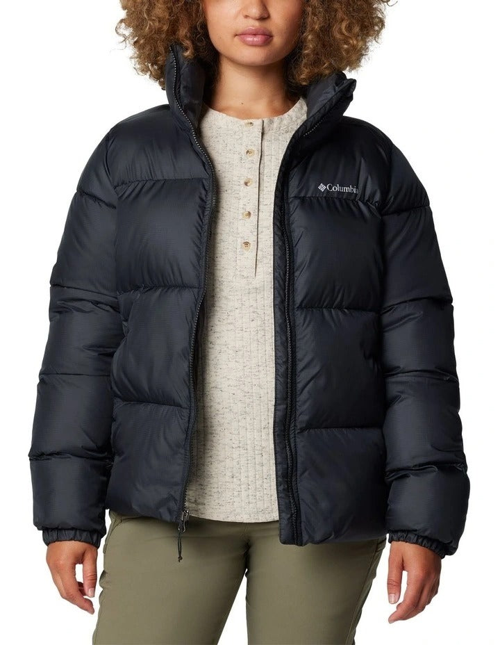 Columbia Puffect II Puffer Jacket in Black, view 6