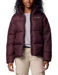 Columbia Puffect II Puffer Jacket in Moonvista with water-resistant fabric, synthetic insulation, and zippered pockets
