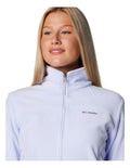 Columbia Fast Trek II Fleece Jacket in Blue with zippered hand pockets and cold-blocking collar