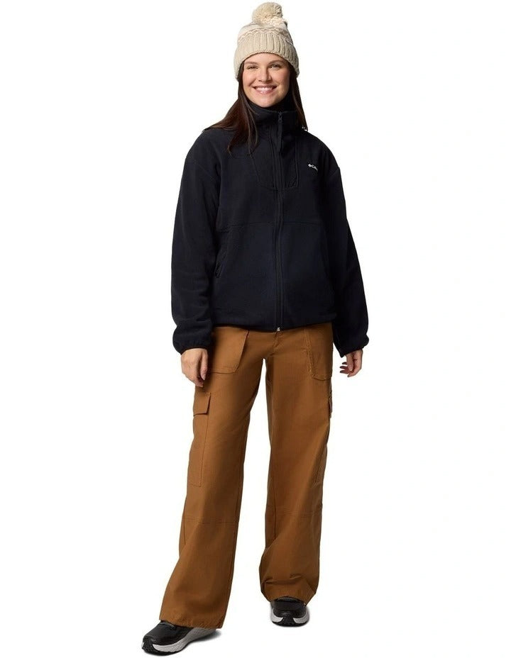 Columbia Sequoia Grove Full Zip Fleece in Black, view 3