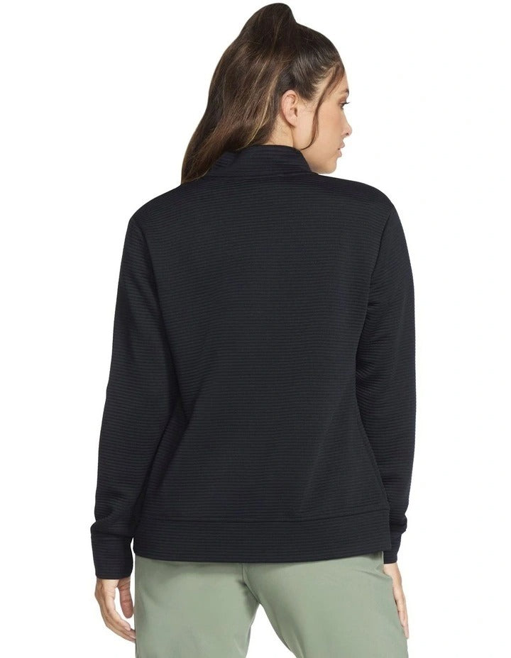 Skechers The Hoodless Hoodie Go Walk Everywhere Jacket in Black W3JA261 BLK, view 3
